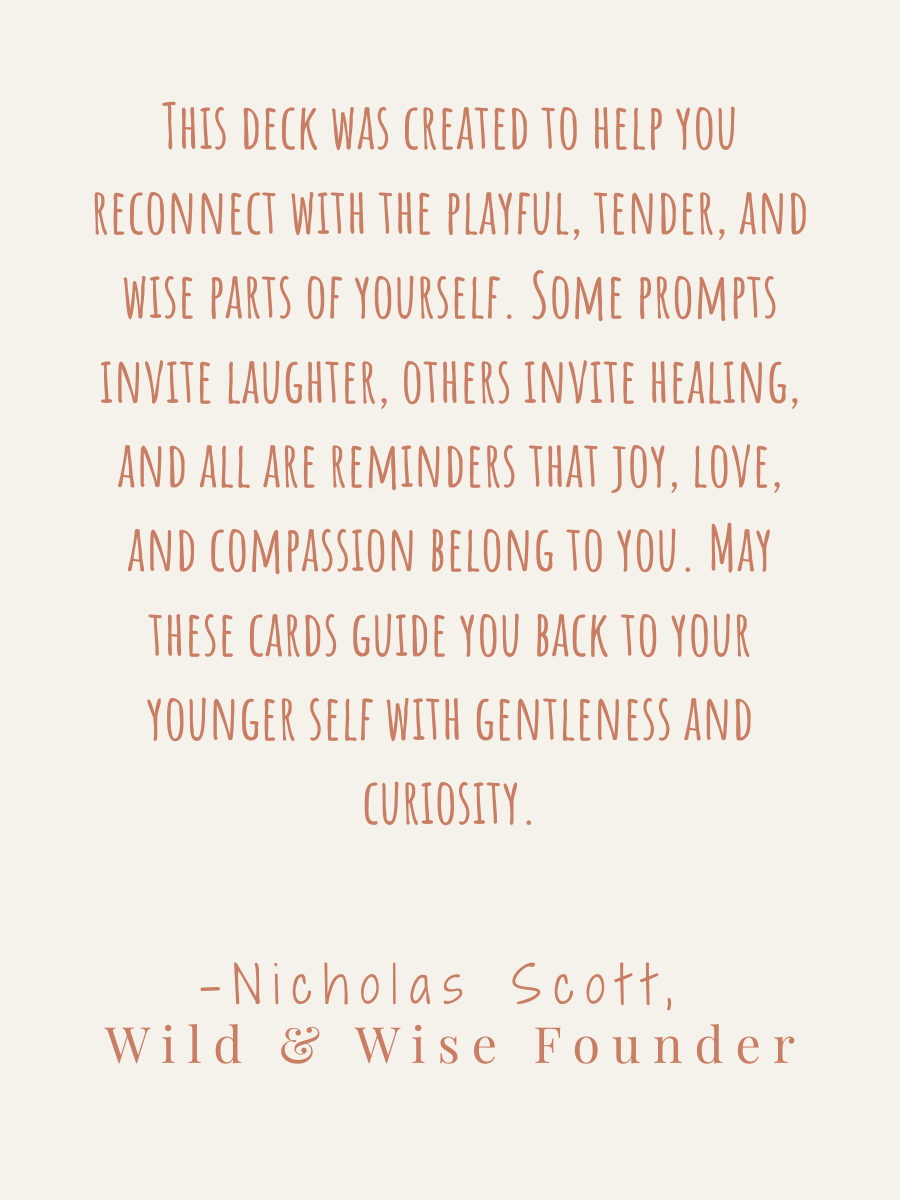 Inner Child Connection - Conversation Card Deck (Coming Spring 2026)